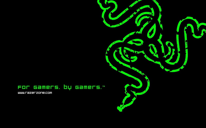 Razer, studio shot, cut out, green color, pulse trace, text, indoors, 720P, technology, communication, black background, illuminated, no people, healthcare and medicine