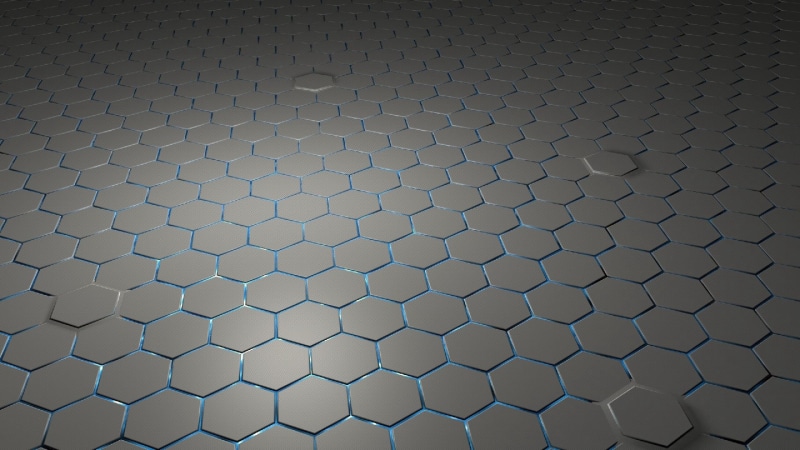 textured, close-up, geometric shape, 1080P, connection, polygon, network, grate, no people, indoors, grid, design, hexagon, shape, grey, repetition, mesh