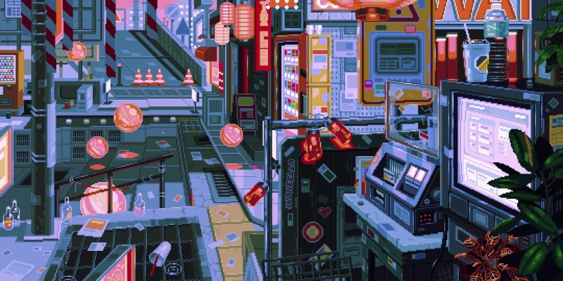 city, andlt;aestheticandgt;, waneella, 1080P, town, pixel art