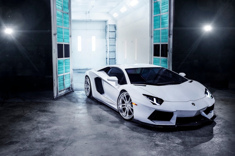 wheel, white, illuminated, mode of transportation, spotlight, land Vehicle, sports Car, engine, lighting equipment, car, built structure, lamborghini, motor Vehicle