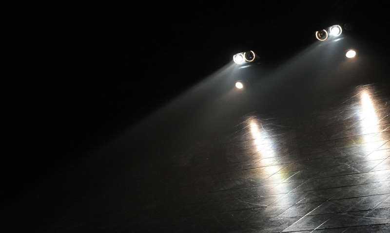 dark, electric Lamp, pool ball, headlights, abstract, reflection, floor, black Color, nightlife, ball, shiny, vehicle, glowing, bright, lighting Equipment