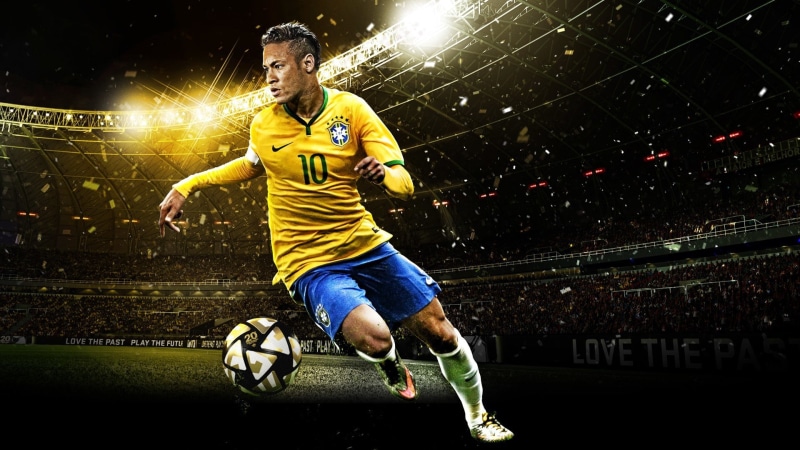 competition, winning, playing, determination, event, Neymar, room, green, soccer Ball, spectator, sportsman, ball, hairstyle, nike, 1080P, young Adult