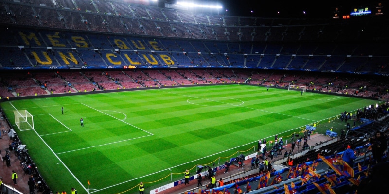 Champions League, stadium, sport, athlete, team sport, competitive sport, FC Barcelona, soccer, football, competition, field, soccer field, sports team