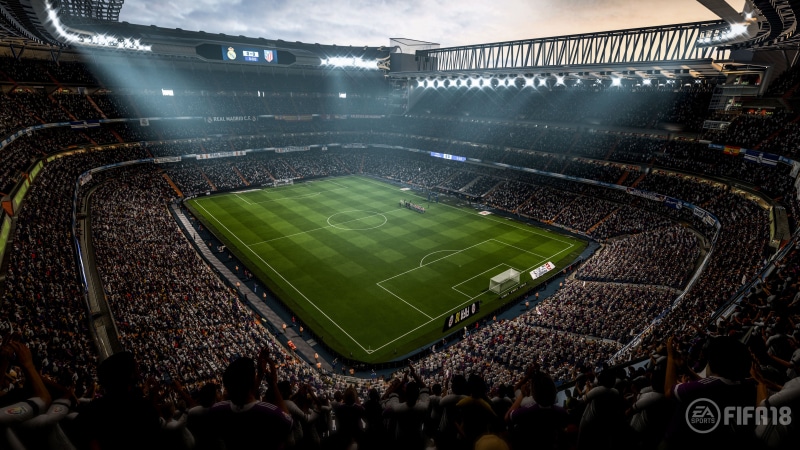 video, men, Soccer, sport, adult, lifestyles, match - sport, crowd, team sport, green color, large group of people, k, 8K, floodlit, audience, lighting equipment