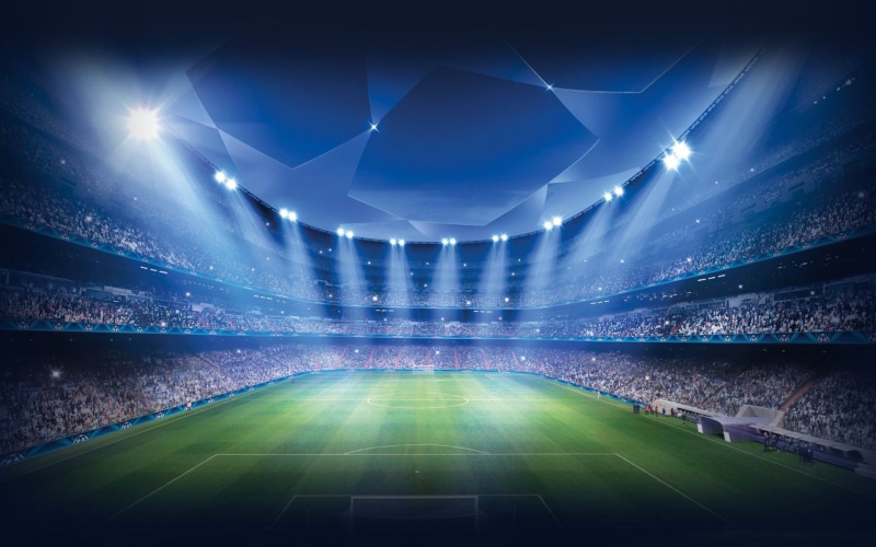 light - natural phenomenon, soccer field, illustration, football, no people, competition, lighting equipment, stadium, verdy, nature, sports venue, sport