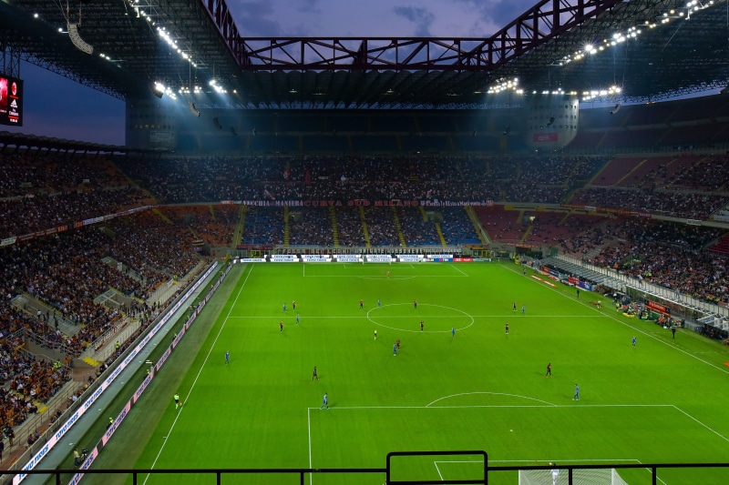 floodlit, grass, 4K, stadium, sports venue, sports team, field, fan - enthusiast, playing field, football match, match - sport, football stadium, spectator