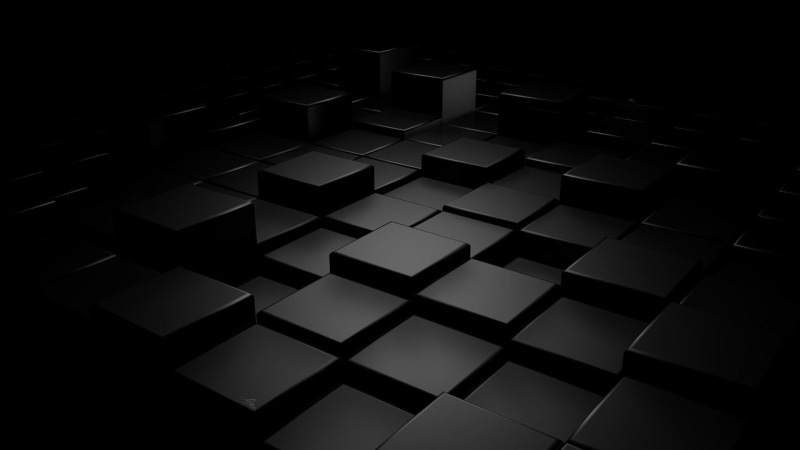 design, darkness, close-up, high angle view, 3d, square shape, no people, shape, square, repetition, built structure, 1080P, block, night, dark, tiled floor
