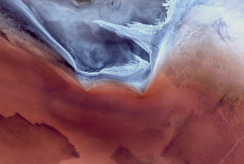 painting, 4K, 2K, Stock, red, Android, Satellite imagery, gray, abstract