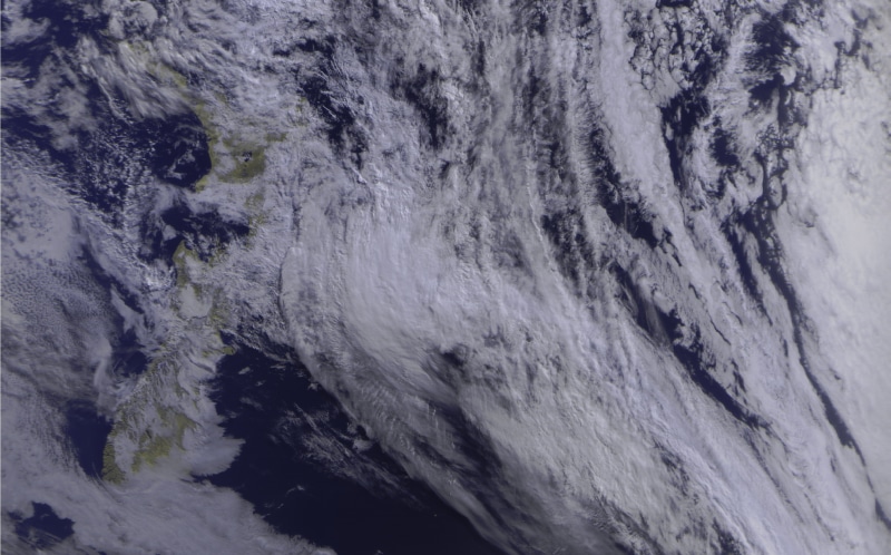 Meteor-M N2, New Zealand, clouds, satellite imagery, space, 2K