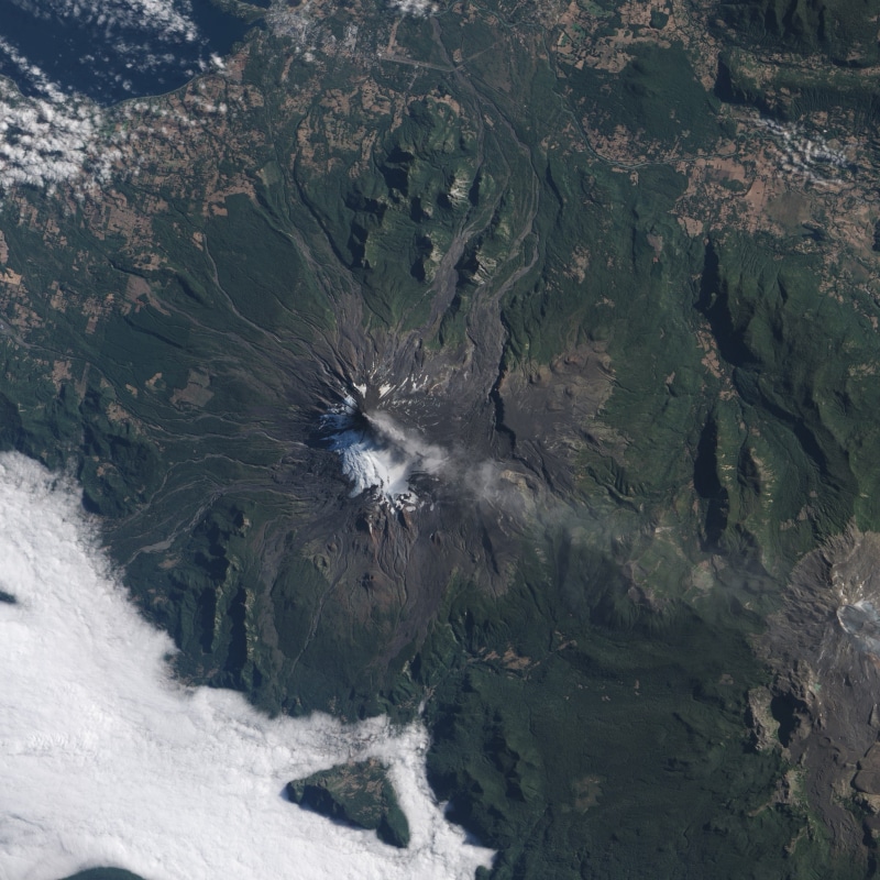 Villarrica, 2K, NASA, Satellite Imagery, snow, mountain, Chile, volcano, Eruptions, landscape, Ash