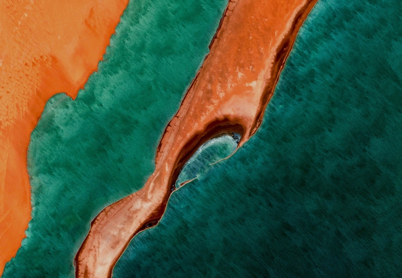 painting, green, 2K, 4K, brown, Stock, Satellite imagery, abstract, Android