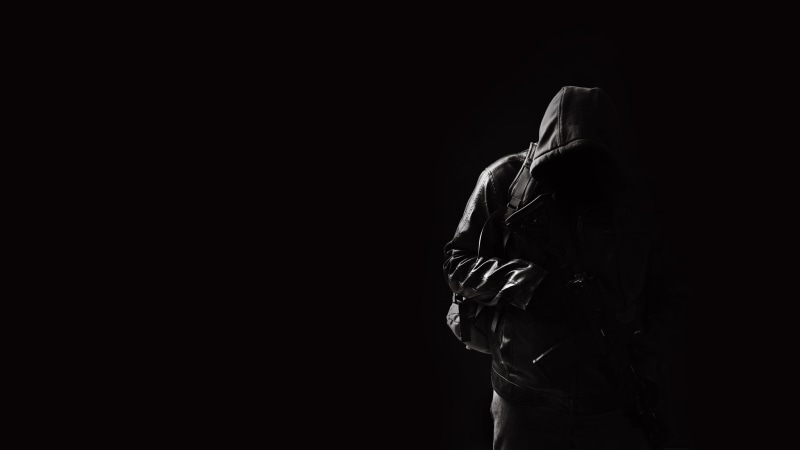 indoors, creativity, mystery, men, grief, lifestyles, grey, young Adult, hood, black Color, sullen, caucasian Ethnicity, rear view, art and craft, studio shot