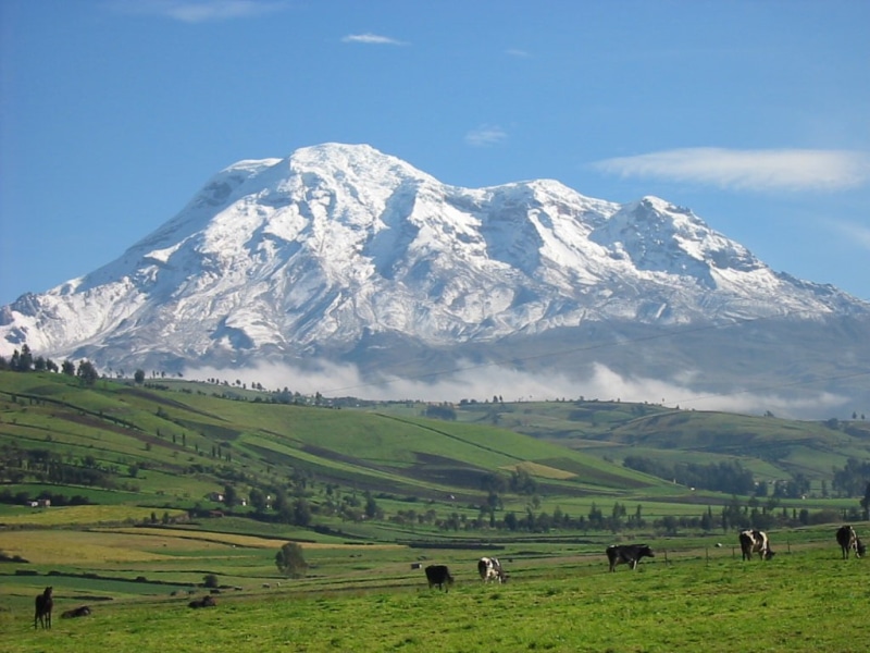 mountain, top, South America, mountains, mount, 480P, hd, High Top, Ecuador, nature, chimborazo, art, high