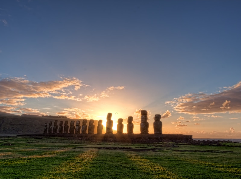 ruined, lot, architecture, the past, scenics - nature, sun, hd, outdoors, sky, nature, field, cloud - sky, pascua, history, old ruin, archaeology, Chile