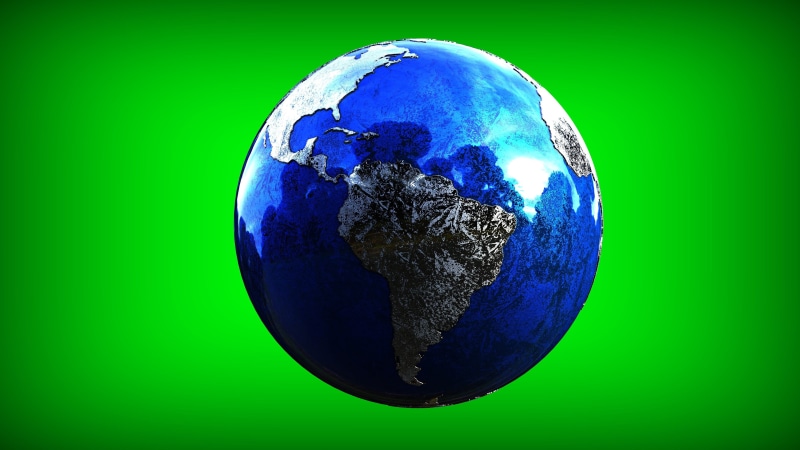north america, alpha, single object, no background, globe - man made object, green background, asia, nature, close-up, africa, geography, space, indoors