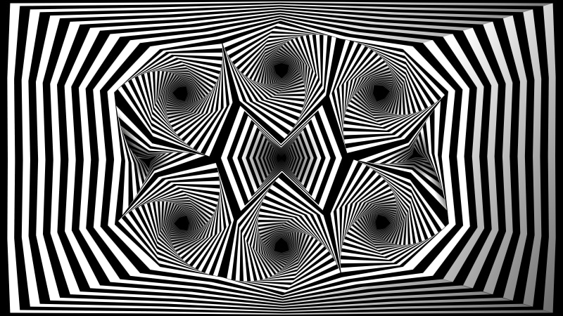 striped, optical illusion, science, nature, creativity, no people, zebra, 8K, design, indoors, shape, backgrounds, textured, white, full frame, repetition