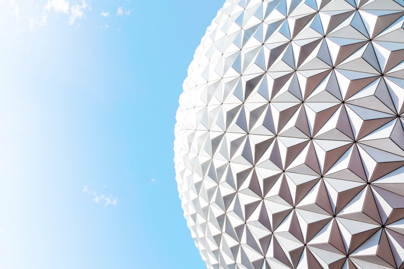 three-dimensional Shape, lowpoly, circle, skyscraper, outdoors, sparse, built Structure, building exterior, pattern, design Element, architecture, office building exterior