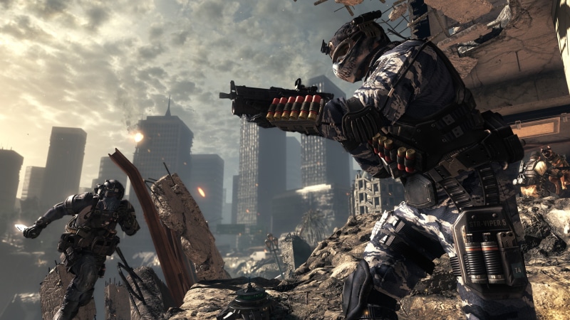 transportation, armed forces, nature, sculpture, government, building exterior, day, military, gamers, video games, gun, Call of Duty: Ghosts, cloud - sky