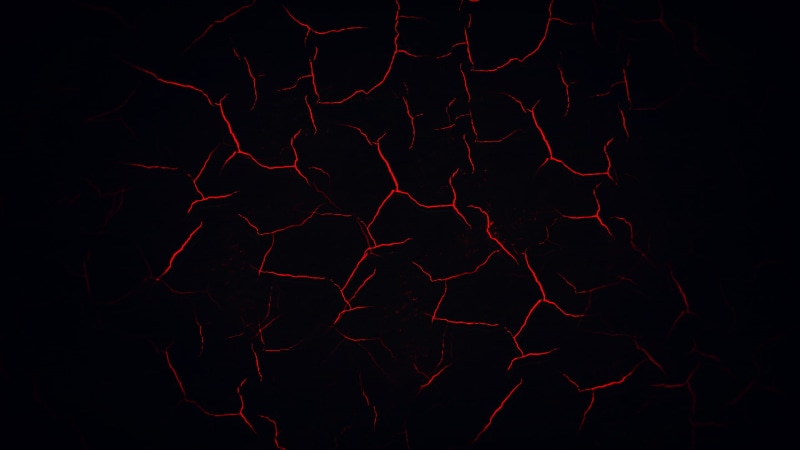 Cracks, 1080P, Abstract, Red, Light