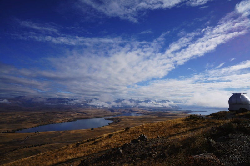 cloud - sky, mt john observatory, water and earth, no people, rock, mountain, new zealand, remote, lake, day, observatory, tekapo, scenics - nature, tranquil scene