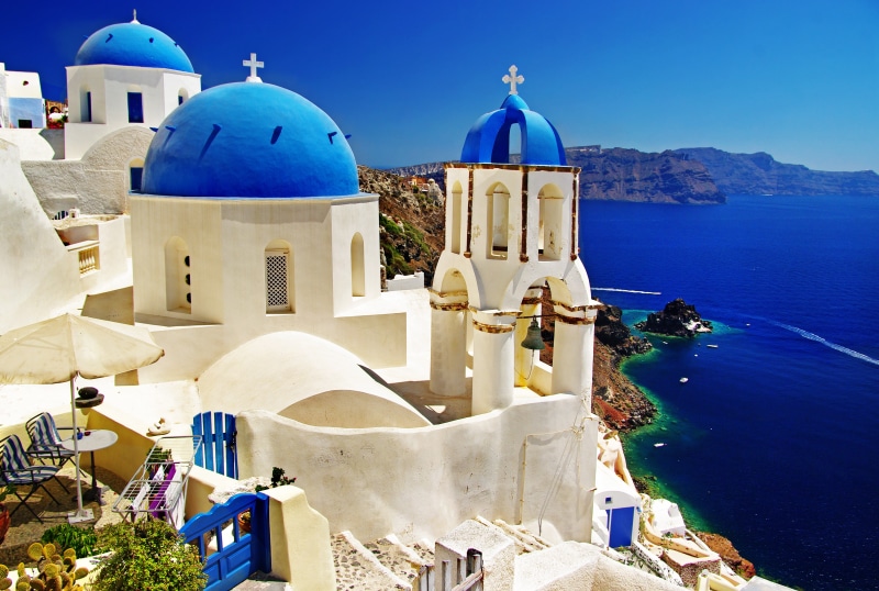 cultures, sky, island, chapel, landscape, oia, day, place of worship, Greece, beach, house, caldera, travel Destinations, town, blue, mediterranean Sea