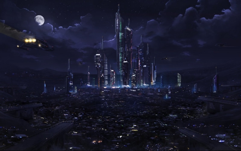 nature, skyscraper, 720P, cloudy, buildings, industry, pollution, building, no people, science fiction, built structure, tower, sky, cloud - sky, digital