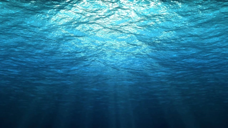 blue water, sunray, aqua, turquoise, water, azure, blue, marine, ocean, reflection, sea, sunrays, rays, wave, underwater, sunlight, calm, 1080P