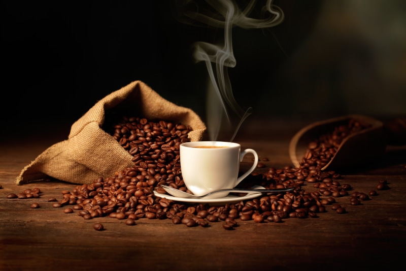 coffee Cup, old-fashioned, blade, crockery, seed, table, morning, coffee Crop, scented, shoulder, food and drink, freshness, no People, brown, refreshment