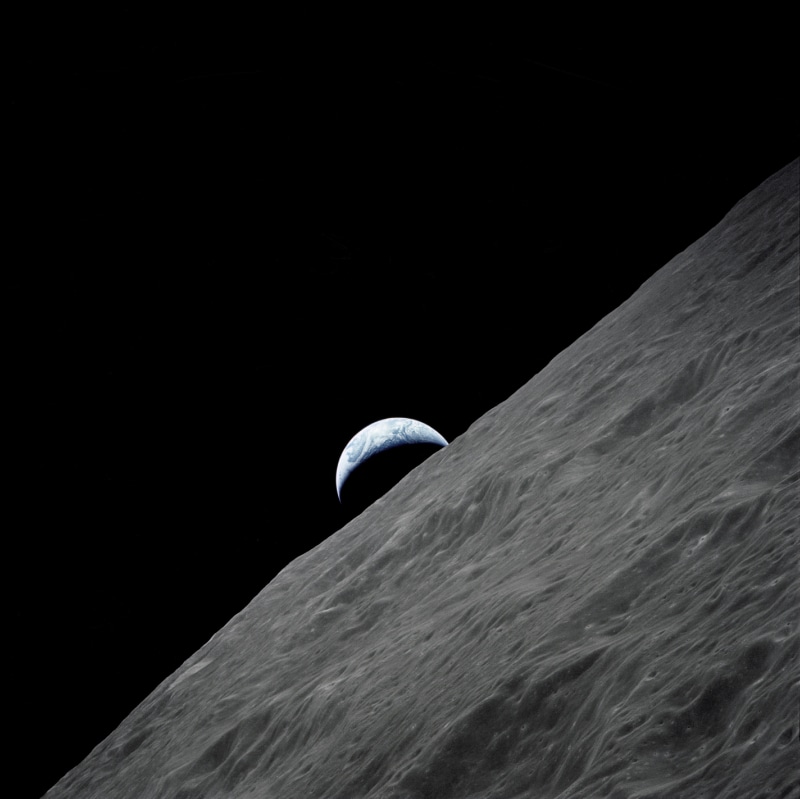 outdoors, rise, view, moon, mountain, low angle view, copy space, cosmos, mid-air, surface, night, non-urban scene, flying, nature, sky, scenics - nature