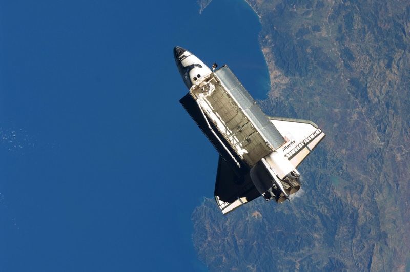 nasa, communication, space shuttle orbiter, consumerism, corporate business, exploration, single object, connection, spacecraft, atlantis, water, 1080P