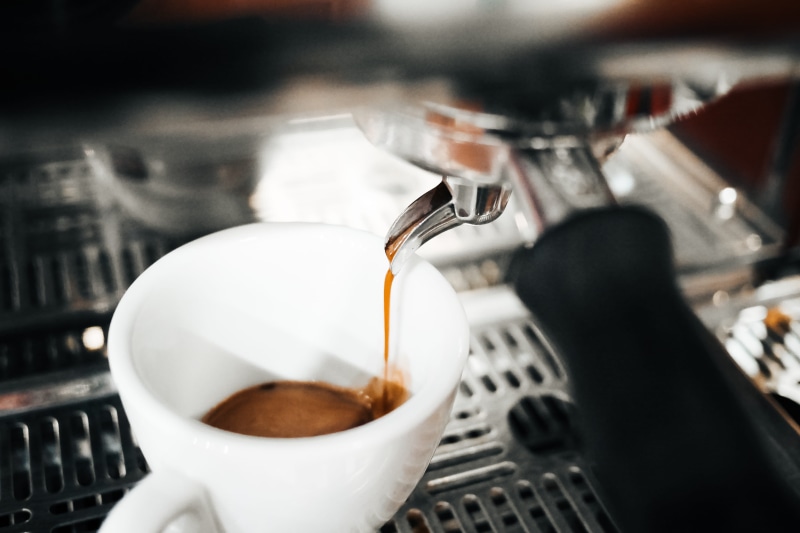 machine, preparation, food and drink, kitchen utensil, close-up, restaurant, crockery, household equipment, indoors, food, coffee, coffee cup, coffee - drink