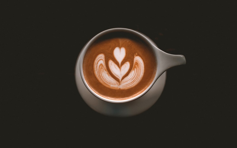 latte, creativity, cappuccino, brown, milk, coffee - Drink, mug, food, positive emotion, still life, drink, coffee, art, foam, no people, studio shot, breakfast