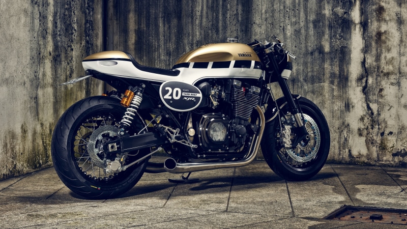 XJR, k, Racer, 4K, Yamaha, Cafe, 1300
