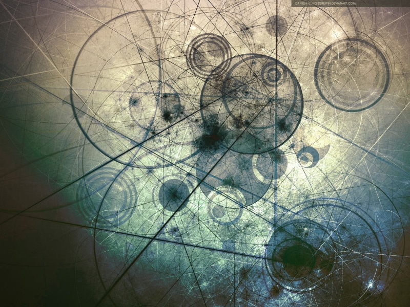 art and craft, high angle view, close-up, indoors, design, nature, geometric shape, water, blue, green, map, complexity, pattern, abstract, gray, circle
