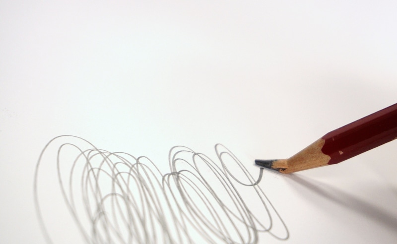 close-up, writing instrument, ink, correspondence, Draw, no people, creativity, cut, paper, art and craft, Scribble, calligraphy, studio shot, pen, equipment