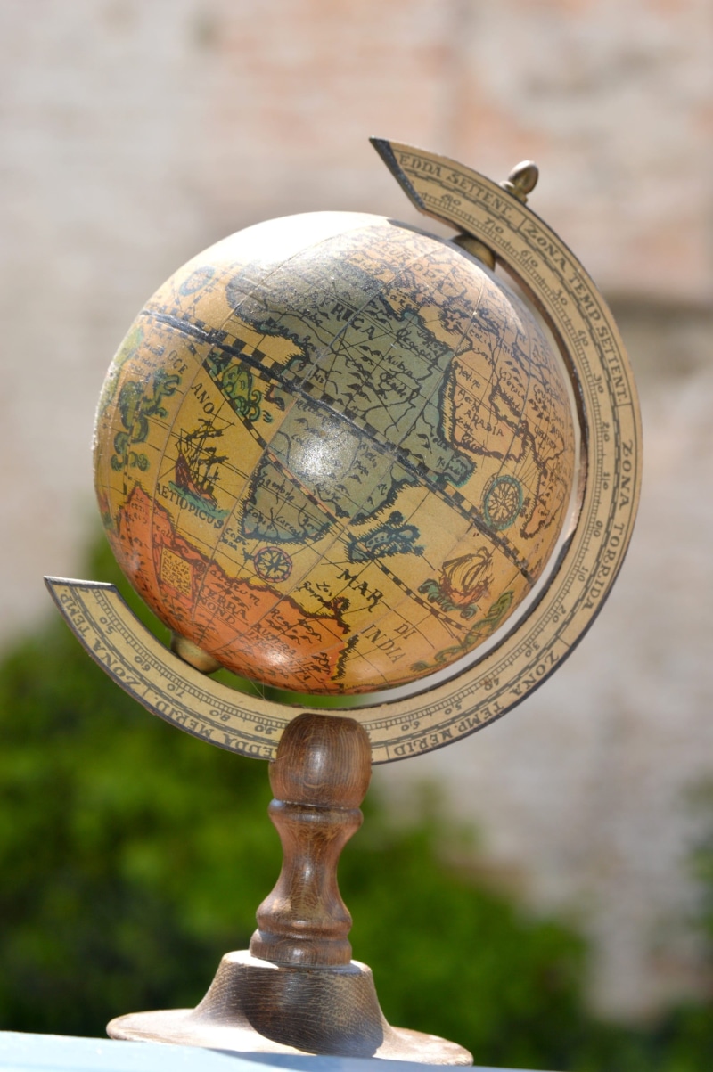 old, 2K, planet, antique, outdoors, planet earth, old card, global, earth, still life, globe, direction, international, design, former, day, continent