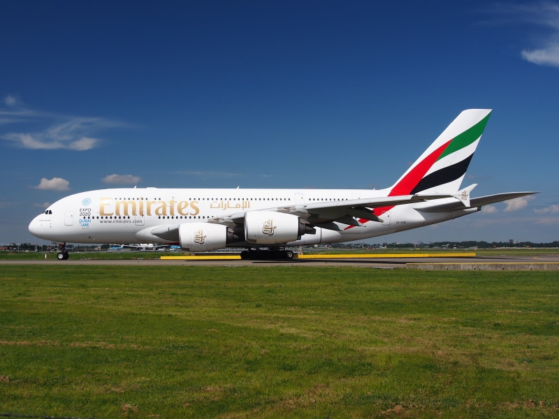 air, sky, nature, aircraft wing, plane, emirates, grass, private airplane, business, environment, schiphol, commercial Airplane, flying, technology, 4K