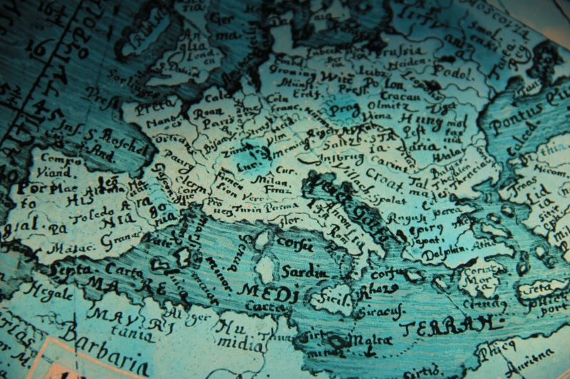 global communications, indoors, 5K, old, europe, close-up, communication, show, globe - Man Made Object, backgrounds, blue, direction, cartography, guidance