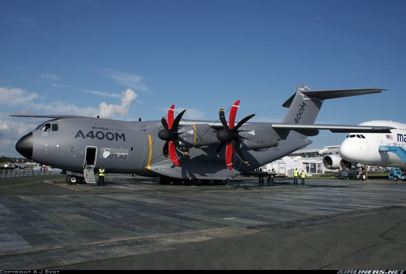 fighter plane, Airbus A400M Atlas, plane, aerospace industry, day, stationary, A380, travel, army, transportation, sky, nature, Strategic/tactical airlift