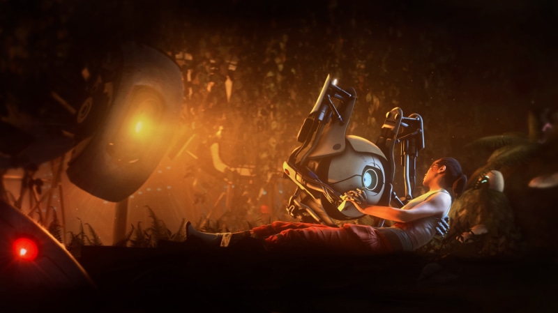 chell, 2K, s, white, Atlas, portal, glados, tank, game, portal 2, sfm, men, turret, top, games