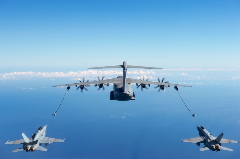 Air refueling, Airbus Military, 2K, F/A-18 Hornet, A400М, The air force of Spain, Airbus A400M Atlas