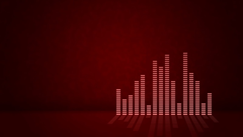 background, red, 1080P, dark, equalizer, dark red background