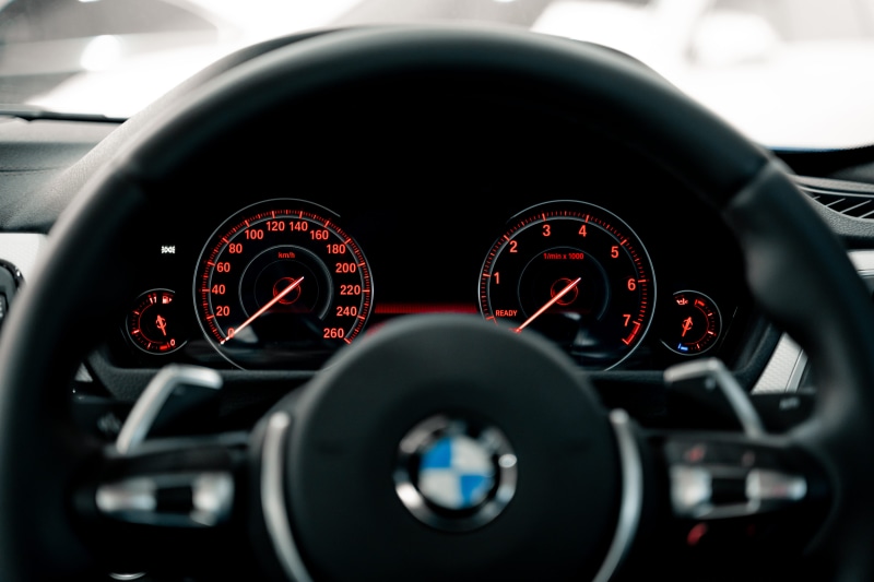 vehicle interior, number, german, control panel, electronics, tachometer, travel, luxury, camera, meter - instrument of measurement, black, speedometer