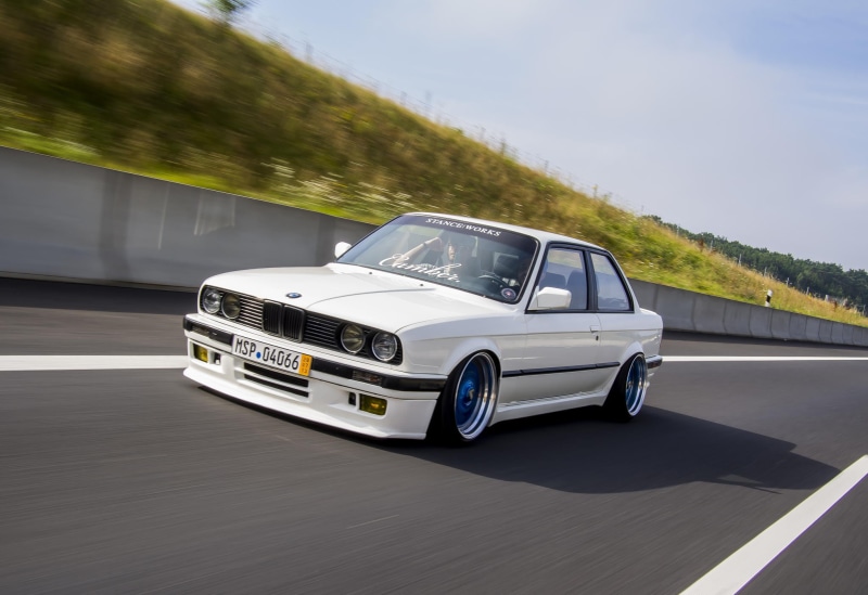 BMW, transportation, sports Car, m, wheel, day, motion, Track, Speed, classic, road, performance, sport, driving, blurred motion, front View, elegance