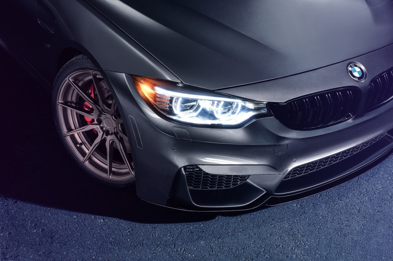 Light, gray, BMW, Front, M4, 1080P, mbw, Carbone, Car, Wheels, Mode, Bridge, Parking, m