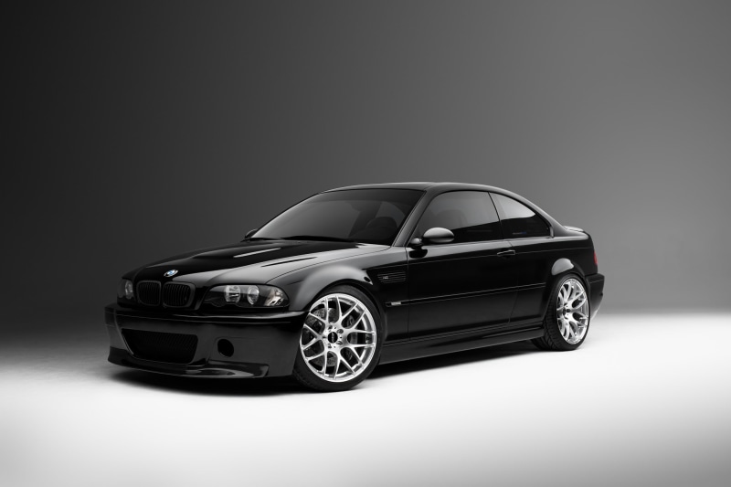 land vehicle, sports car, studio shot, coupe, clean, toy, BMW, E46, toy car, profile view, no people, black color, wealth, wheel, gray, 1080P, copy space