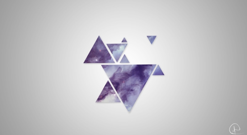 hd, nature, simple, still life, steam punk, origami, paper, wallapper, triangle, purrplesimple, gray, purpple, elements, space, triangle shape, piramid