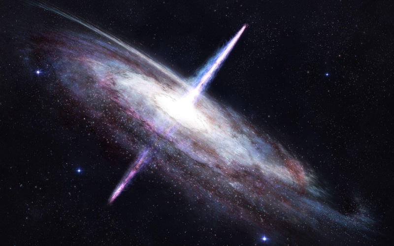 illustration, 1920x1200, space, quasar, star, galaxy, 1080P