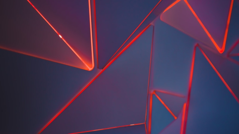 8k, 5K, HD, 4k, neon, shapes, geometric