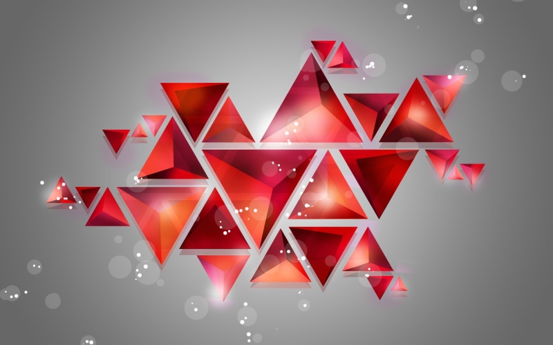 glitter, celebration, creativity, triangle Shape, bright, art, geometric Shape, star Shape, indoors, illustration, studio shot, elegance, no people, holiday